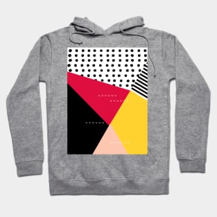 Minimalist Abstract Quilt Design Hoodie